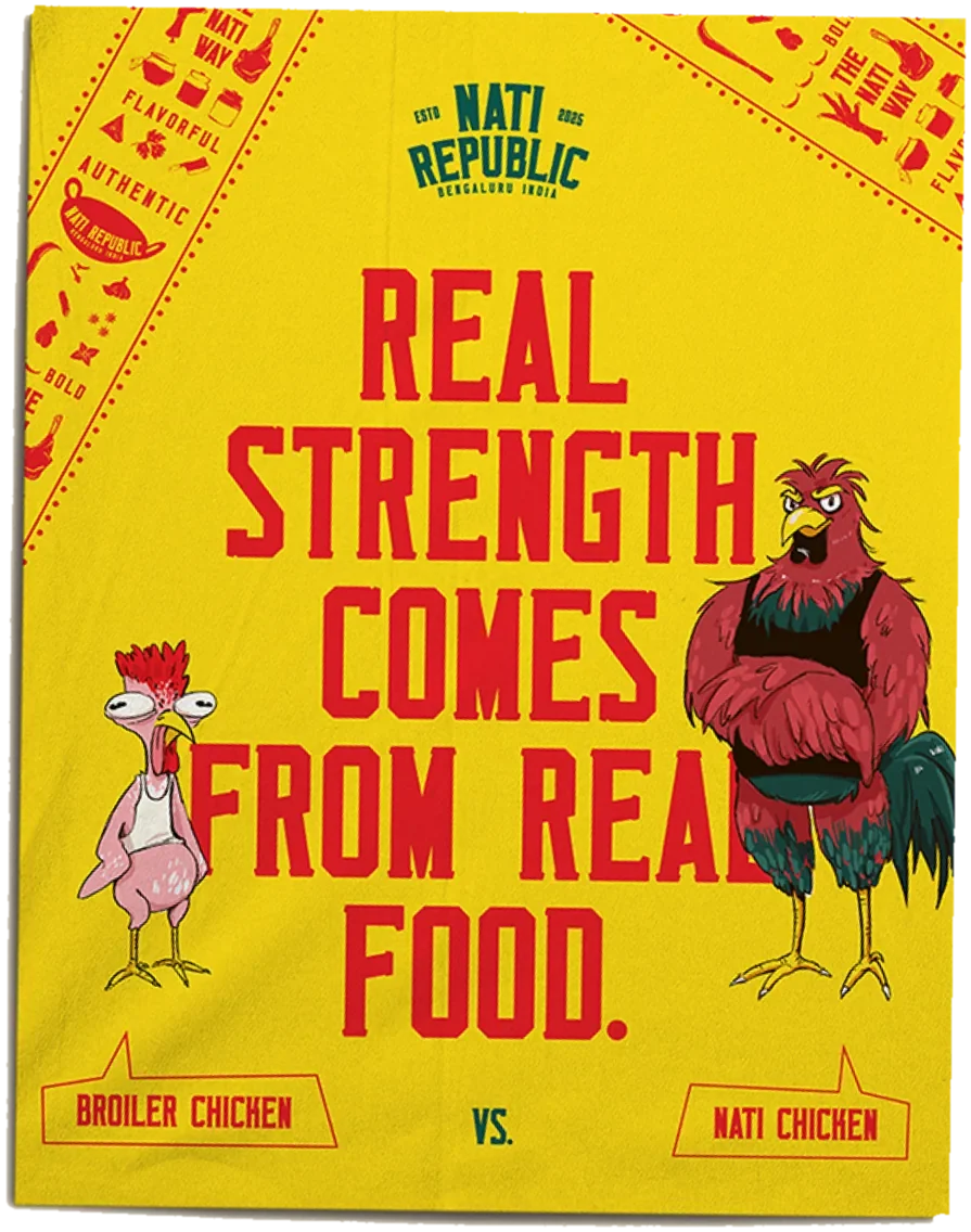 Social post: Real strength comes from real food.